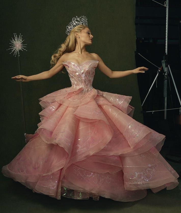 ‘Popular’ entrance gown