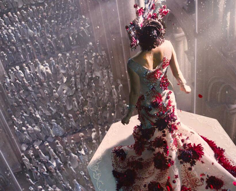 Swarovski-crystal ballgown