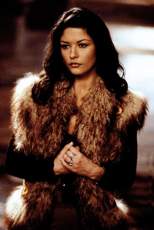 Taupe shaggy fur vest